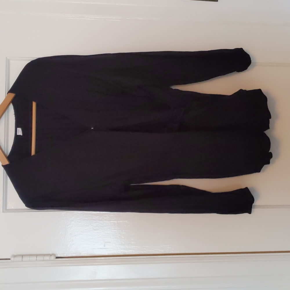 Black Old Navy Wrap Shirt